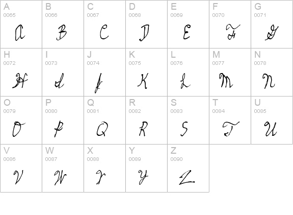 skeetch uppercase A-Z preview