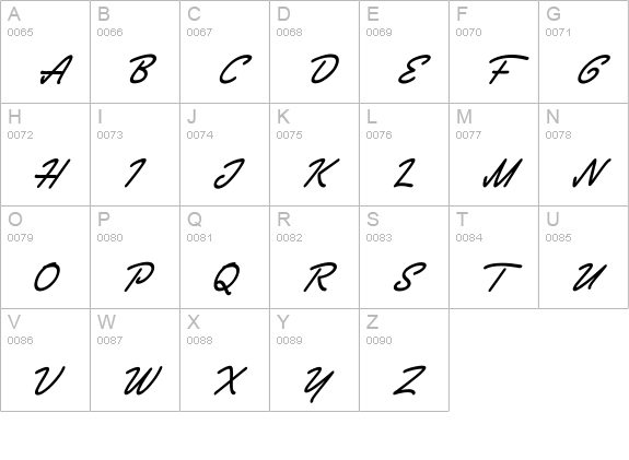 Society Editor Personal Use uppercase A-Z preview