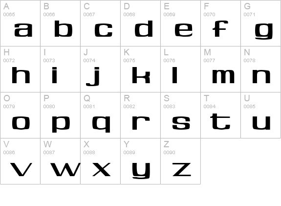Soft Hits uppercase A-Z preview