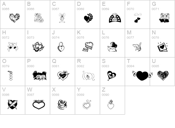 Someone Special uppercase A-Z preview