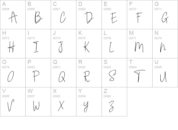 Southampton uppercase A-Z preview