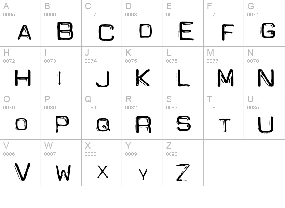 Spacesuit uppercase A-Z preview