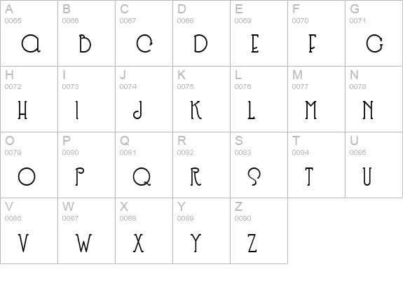 SpeedballNo3NF uppercase A-Z preview