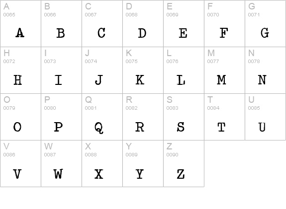Splendid 66 Bold uppercase A-Z preview