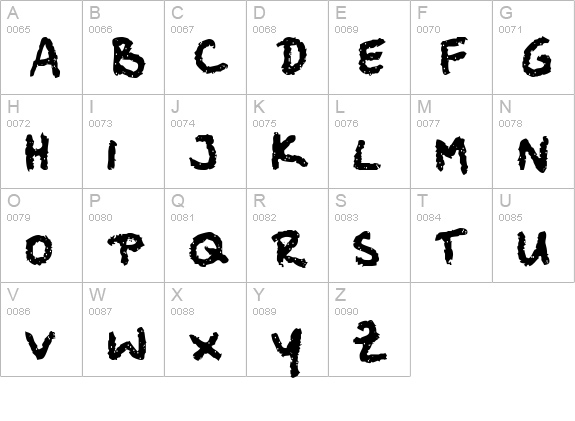 squeaky chalk sound uppercase A-Z preview