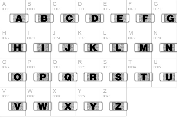 StagTickets uppercase A-Z preview