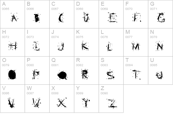 Static Cling Static uppercase A-Z preview