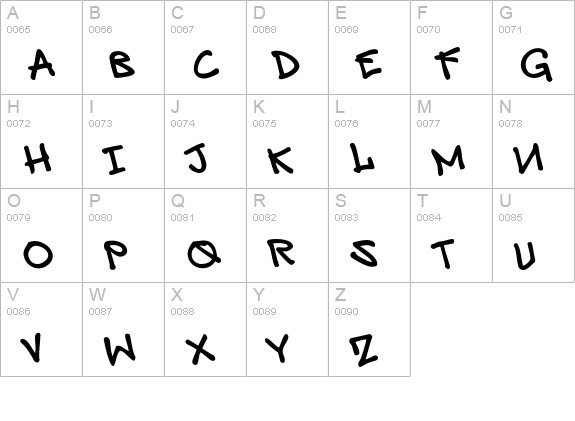 Subway Pro Berlin uppercase A-Z preview