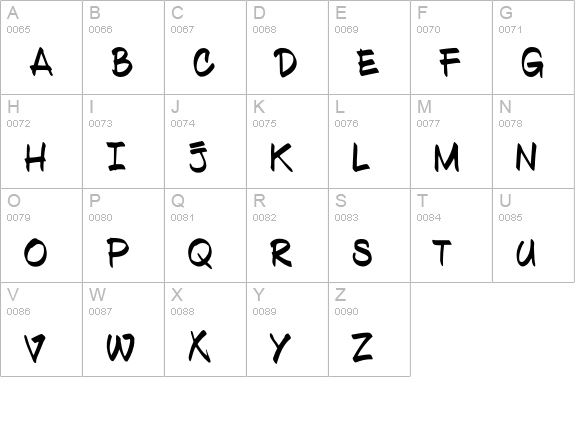 Subway Pro Paris uppercase A-Z preview