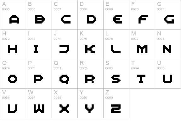 superboy uppercase A-Z preview