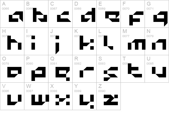 superload uppercase A-Z preview
