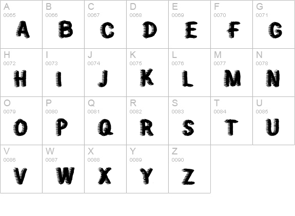 sweater uppercase A-Z preview