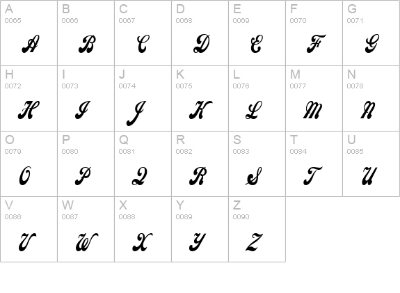 Sweden Thin Normal uppercase A-Z preview