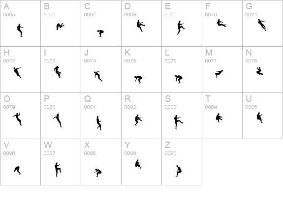 Swifty uppercase A-Z preview