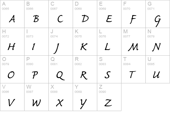 Synthetica Std Bold uppercase A-Z preview
