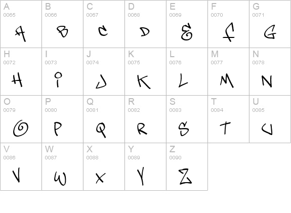 TagsXtreme2 uppercase A-Z preview
