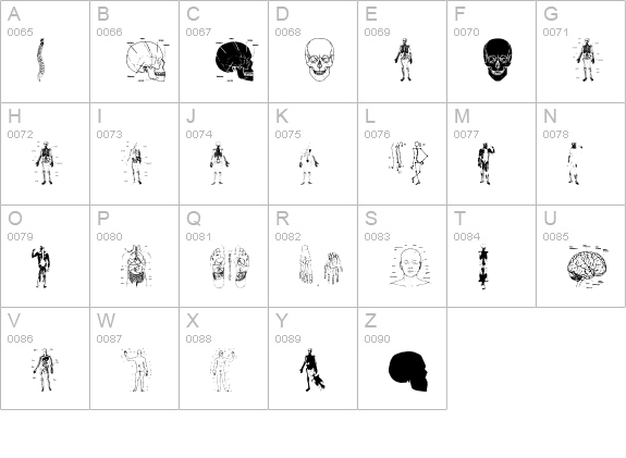 TaxTaxation uppercase A-Z preview