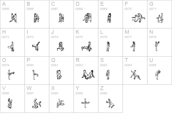 that luvin' feelin 1 uppercase A-Z preview