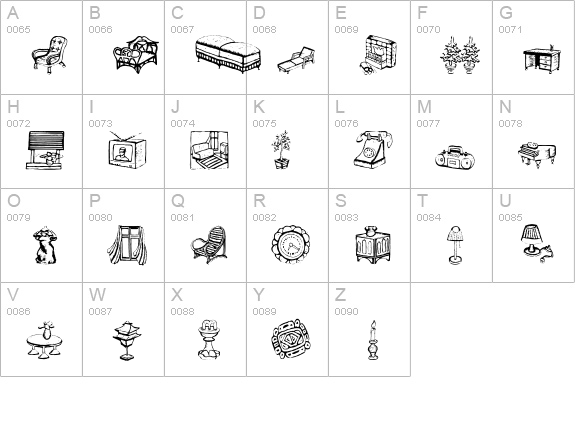 TheIkeaUniform uppercase A-Z preview
