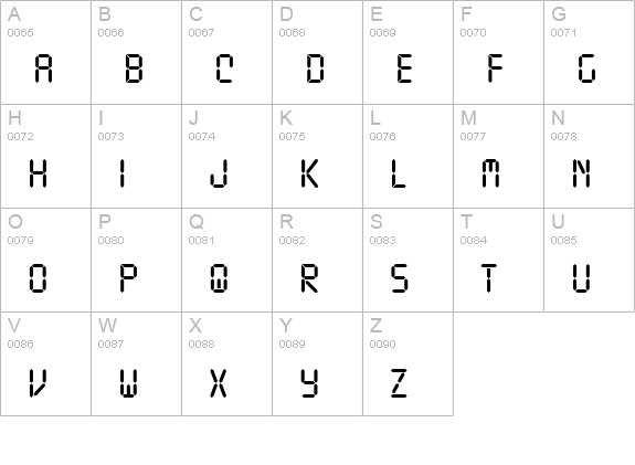 Ticking Timebomb BB uppercase A-Z preview