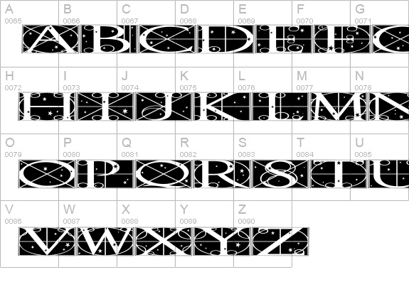 Time Pundits uppercase A-Z preview