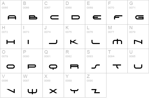 TLC Fan Mail uppercase A-Z preview