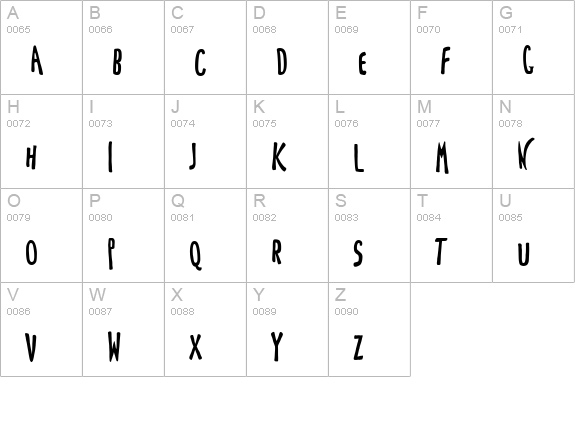 TLPierreBonnard uppercase A-Z preview