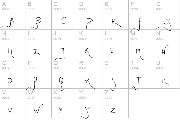 TM First Fleet Normal uppercase A-Z preview