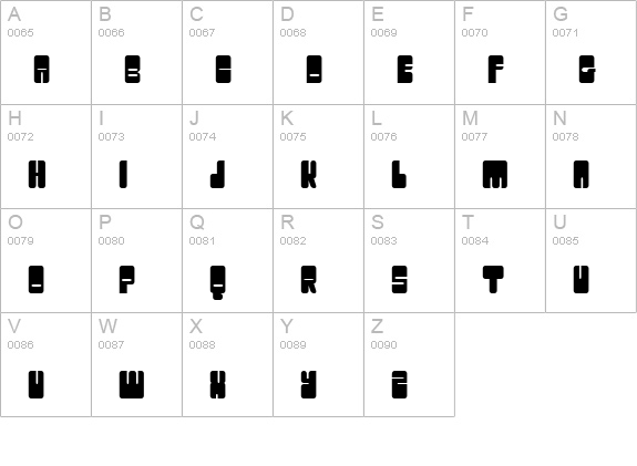 Toggle uppercase A-Z preview