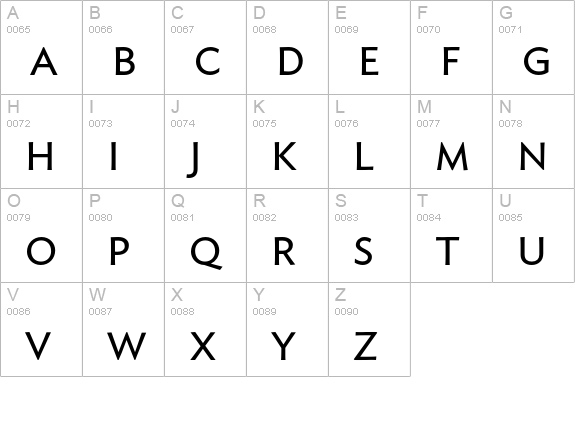 TopazLayers-Background uppercase A-Z preview