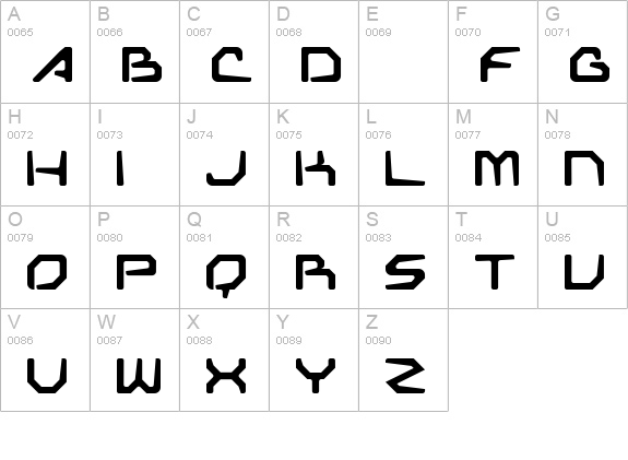 Transformer Demo uppercase A-Z preview