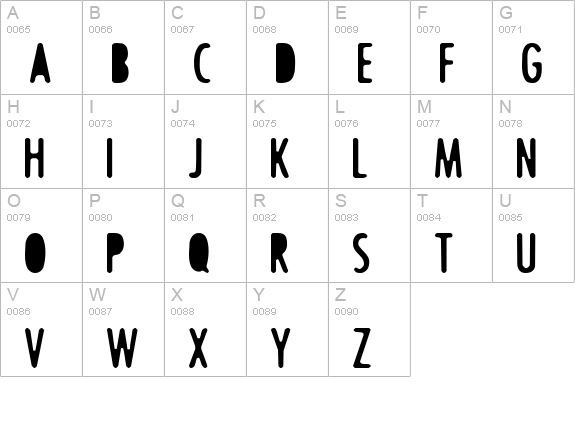 Trigger uppercase A-Z preview
