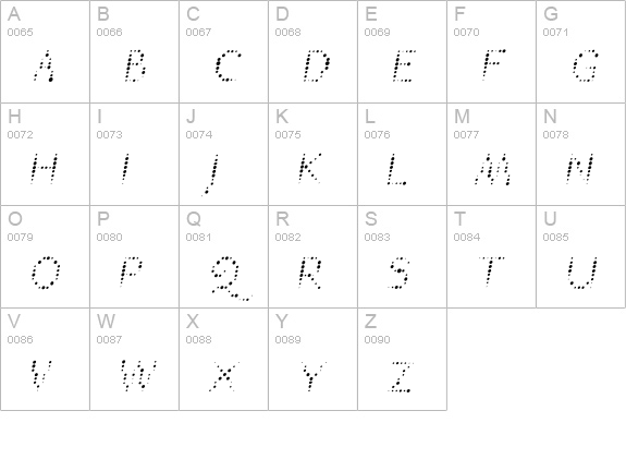 TTRheostatCelsius-LiteItalic uppercase A-Z preview