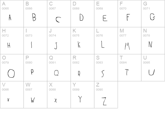Two Turtle Doves uppercase A-Z preview