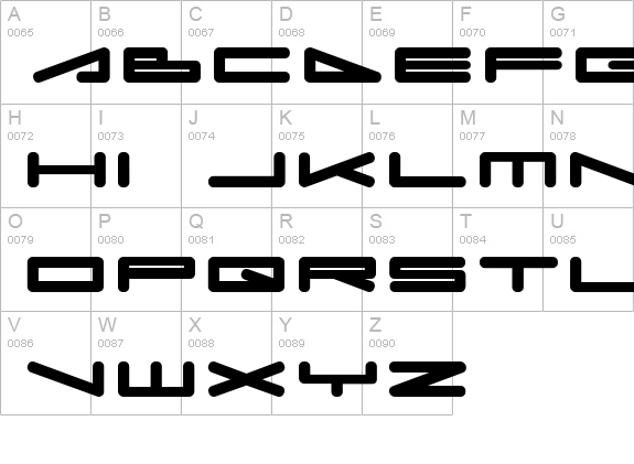 umop uppercase A-Z preview