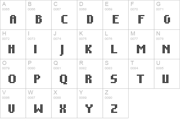 Unintended uppercase A-Z preview