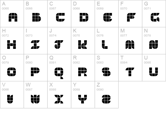 Unit3-Regular uppercase A-Z preview