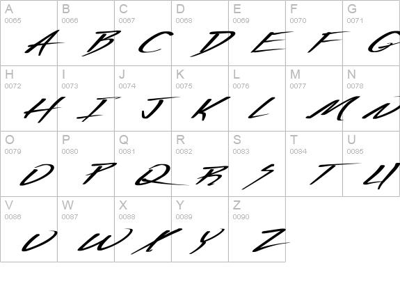 Vecker Ex Bold Italic uppercase A-Z preview