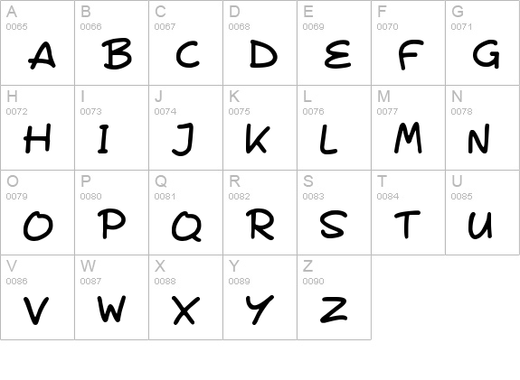 Veggie Seedlings
 uppercase A-Z preview