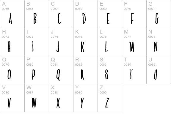 Venus flytrap the bug uppercase A-Z preview