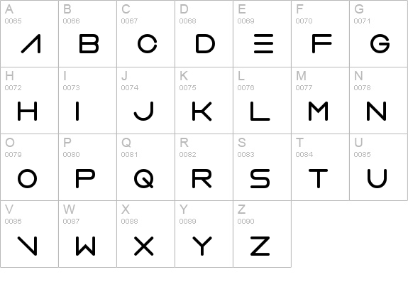 Vermin Vibes 2 Soft uppercase A-Z preview