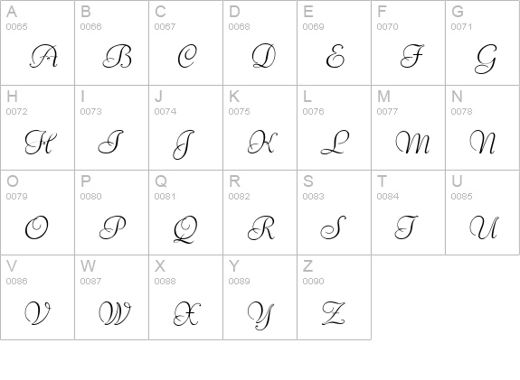 Viant MN Bold uppercase A-Z preview