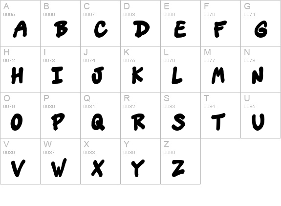 vin's dojo uppercase A-Z preview