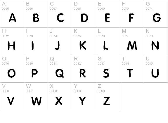 VolkswagenAntique-Bold uppercase A-Z preview