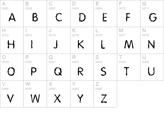 VolkswagenRandom-Regular uppercase A-Z preview