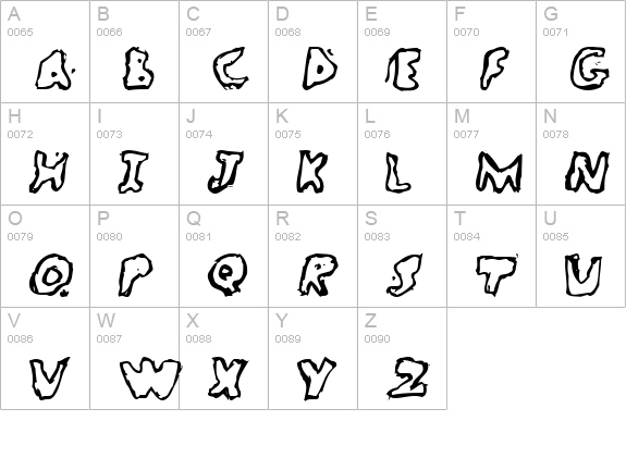 WatchBreaker uppercase A-Z preview