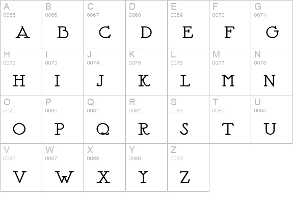 WHGSimpaticoNF Bold uppercase A-Z preview