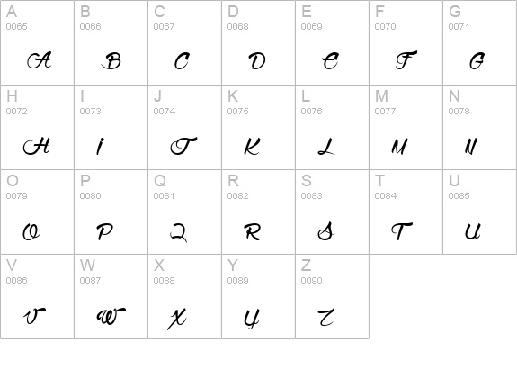 Wolf in the City Light uppercase A-Z preview