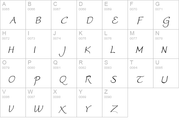 Worstveld Sling Extra Oblique uppercase A-Z preview
