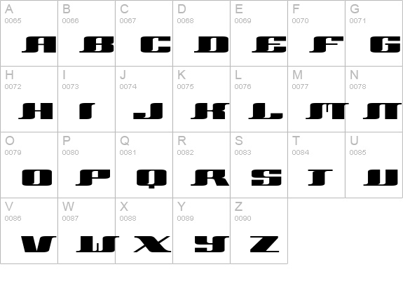 Xeranthemum uppercase A-Z preview